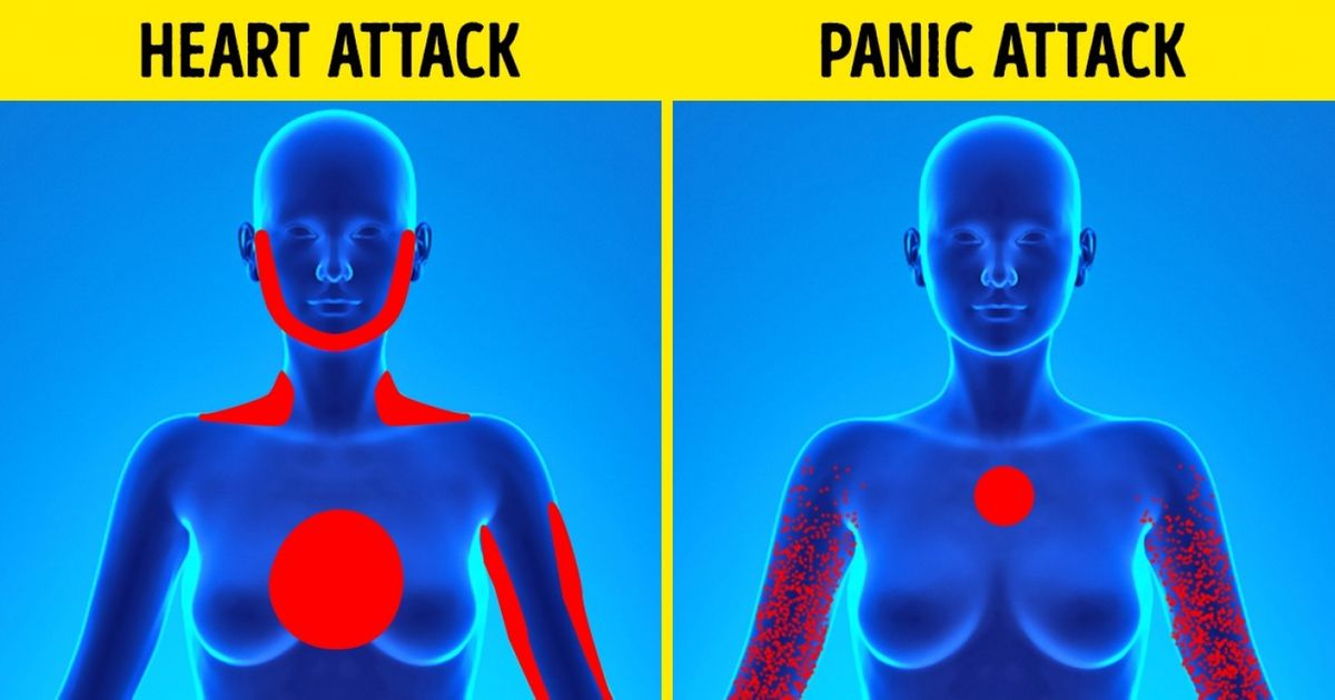 Know The Difference Between Heart Attack And Panic Attacks