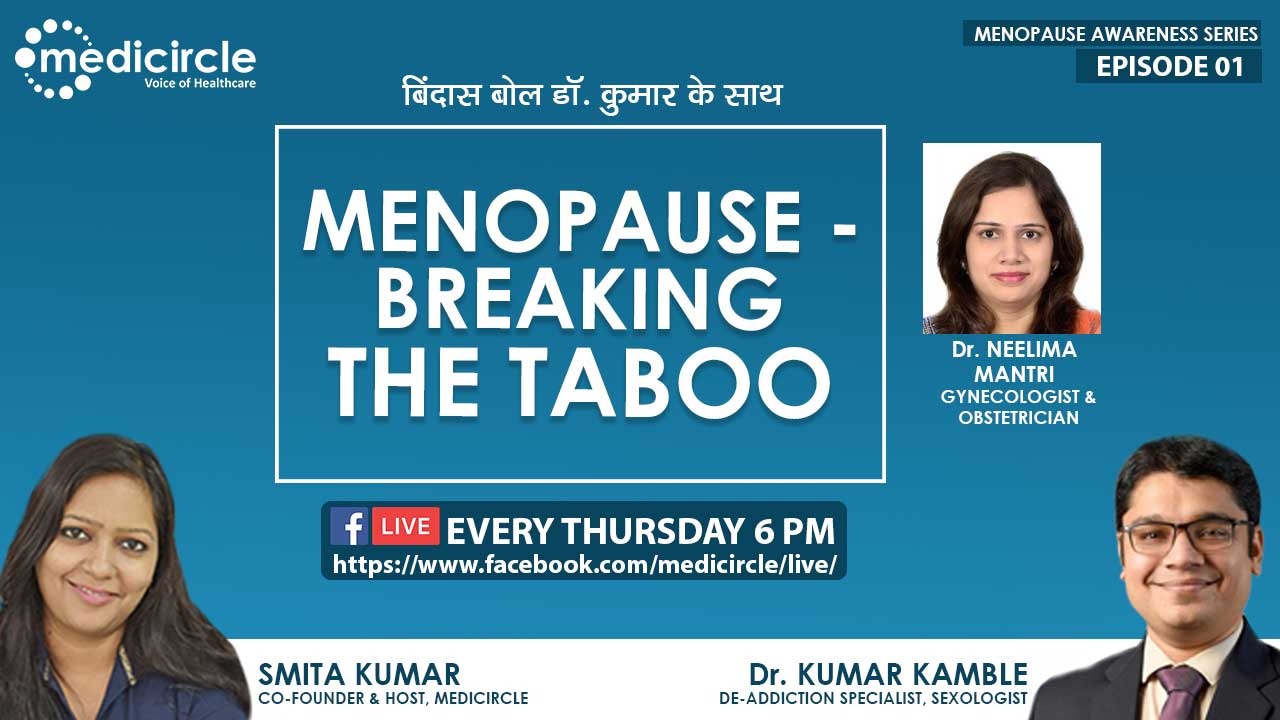 Bindas bol with Dr. Kumar Kamble â€“ Menopause â€“ Breaking the taboo