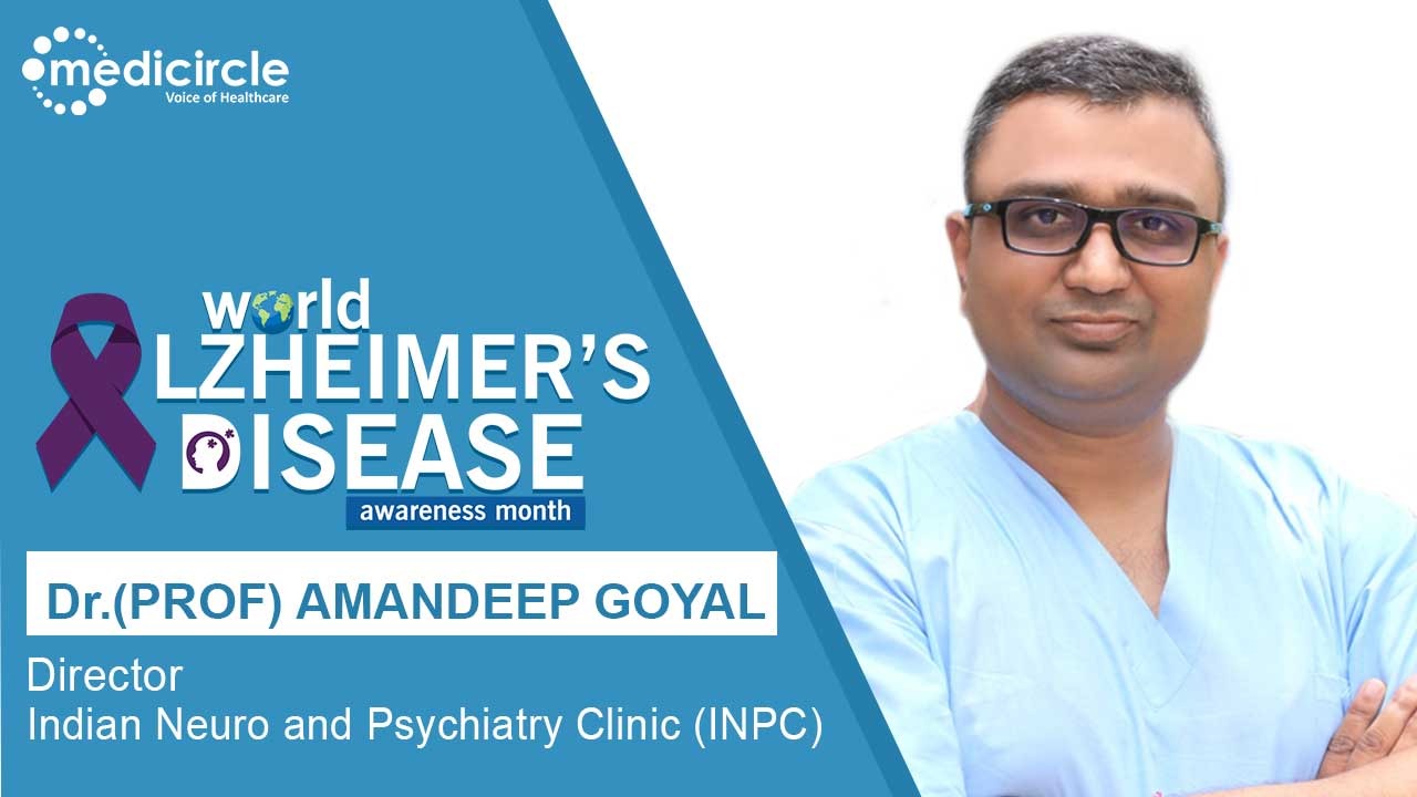 Dr Amandeep Goyal gives expert advice on taking care of Alzheimer's disease