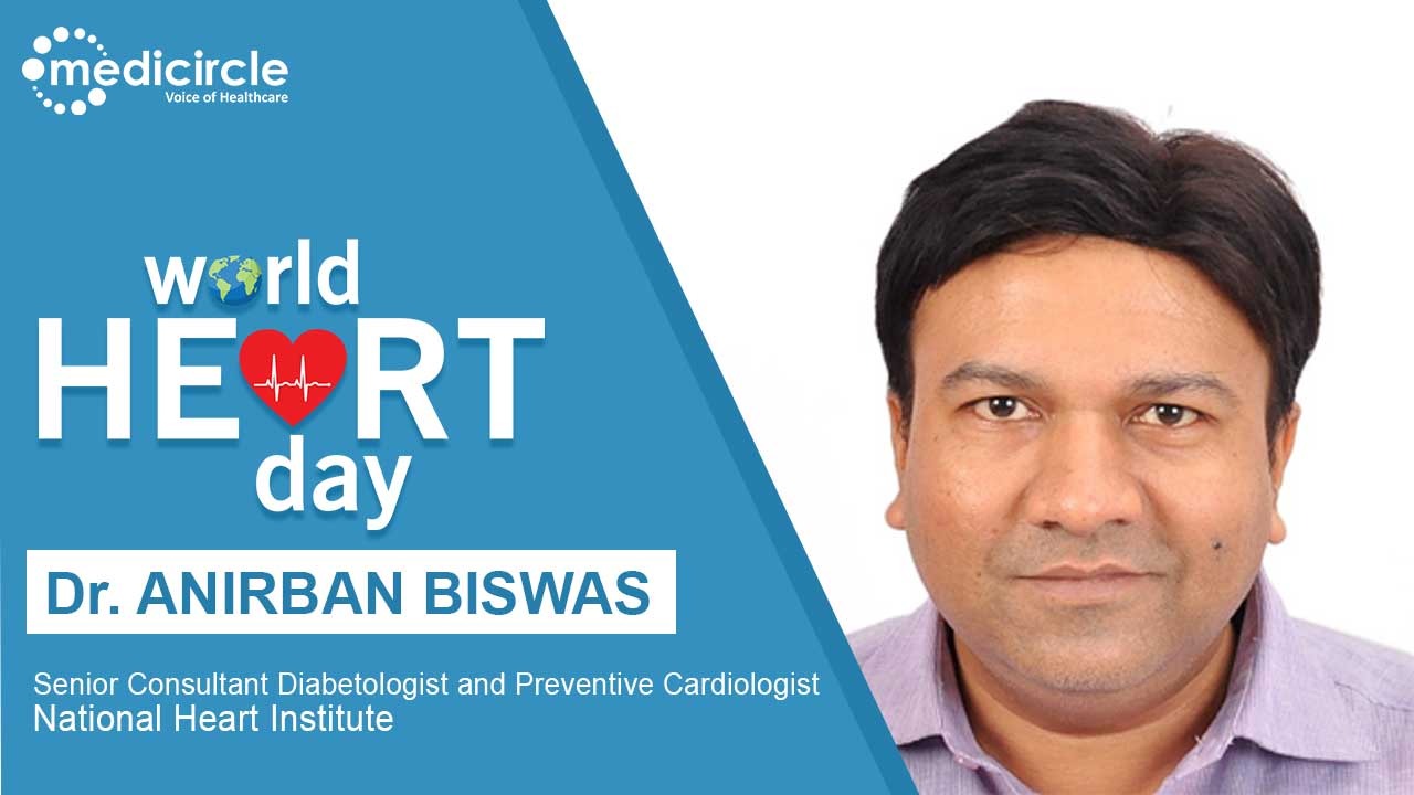 Dr Anirban Biswas gives his valuable inputs to avoid heart diseases 