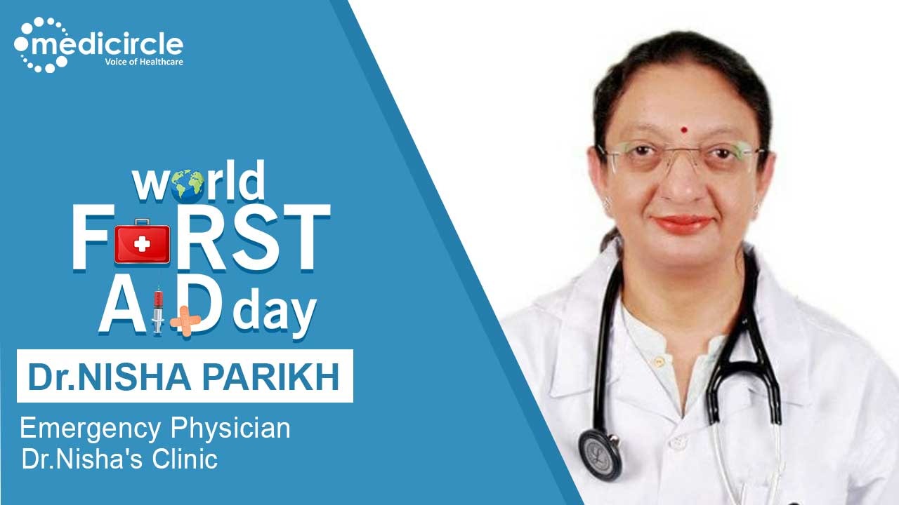 Dr. Nisha Parikh gives valuable insights on First aid - Importance and basic procedures