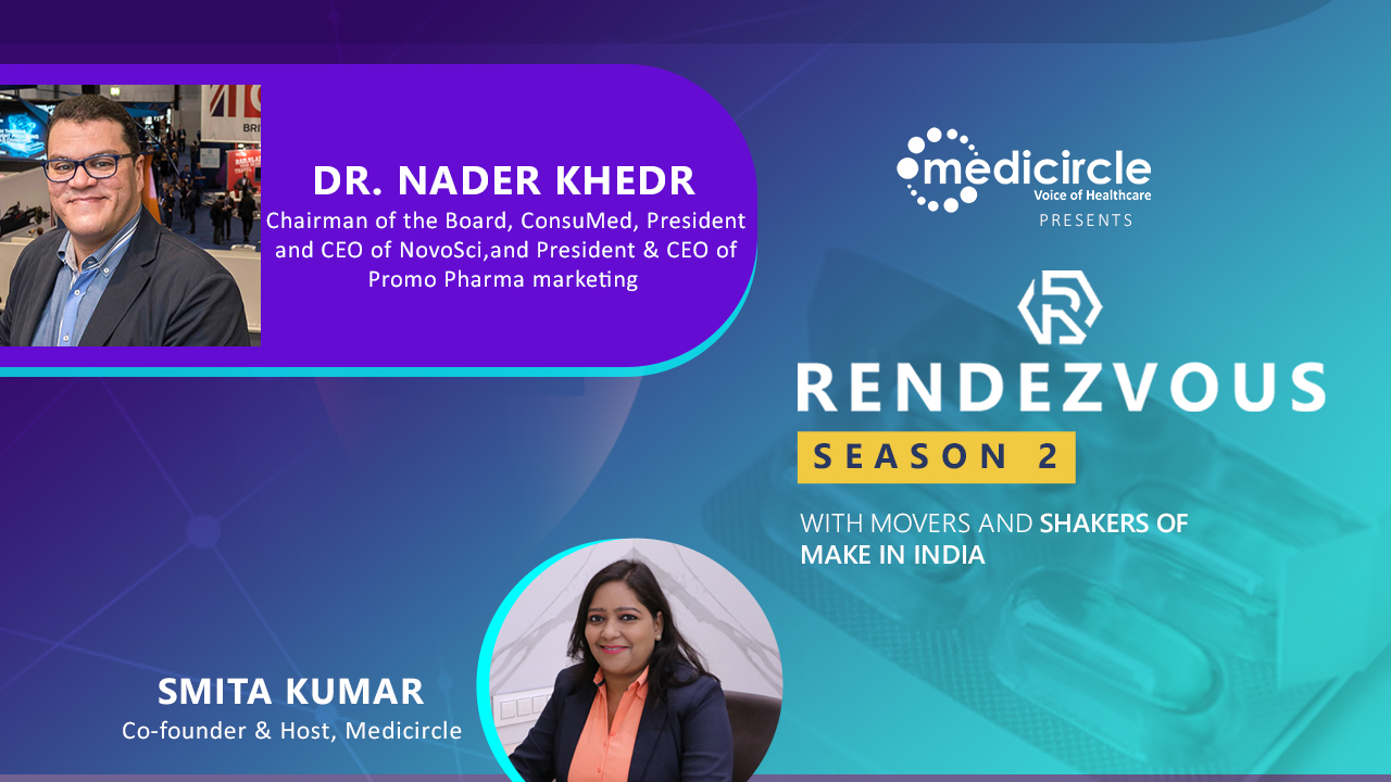 Dr. Nader Khedr, on bringing innovative products that help patients live a better life with Consumed
