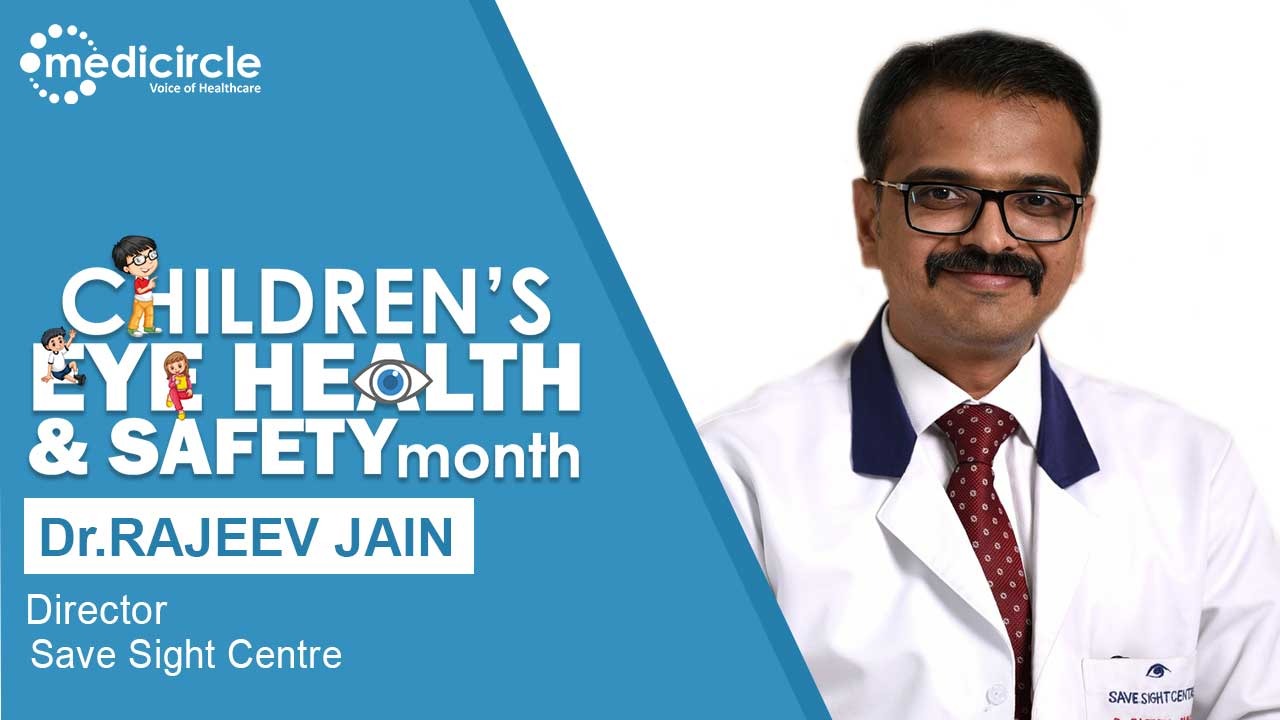 Elevate eye distress on children's eyes by following Dr Rajeev Jain's tips