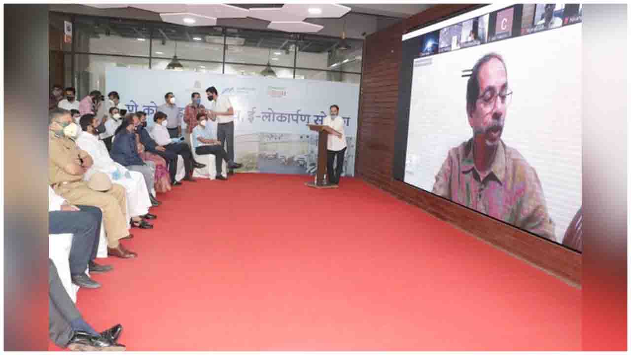 CM Uddhav Balasaheb Thackeray today E-inaugurated 10-storey COVID-19 Hospital set up at Balkum-Saket in Thane