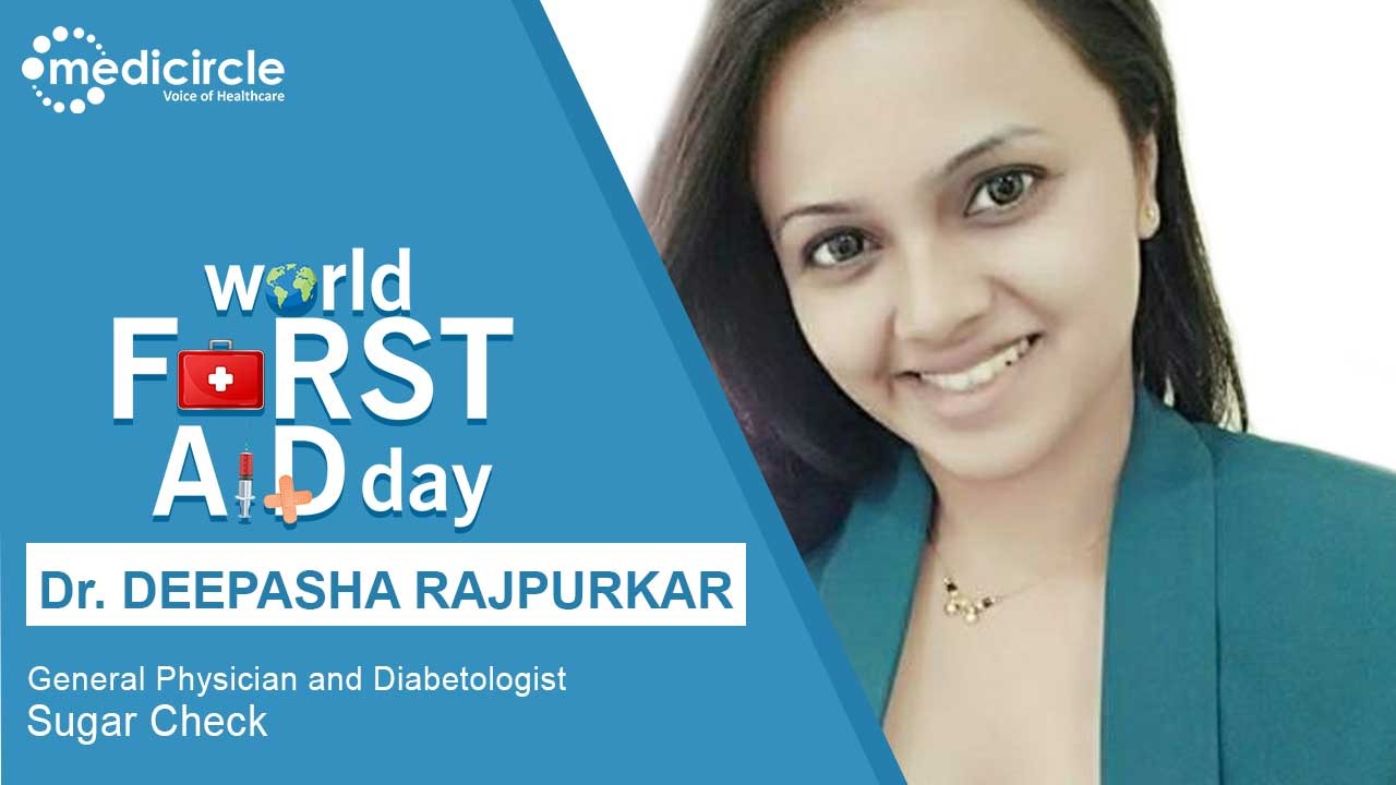 Learn some basic first aid procedures for our daily injuries by Dr. Deepasha Rajpurkar
